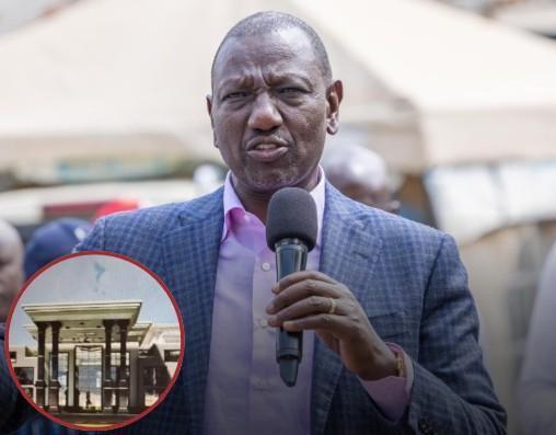 President William Ruto oversees the construction of a church at State House.